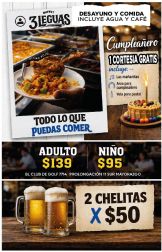 Buffet 3 Leguas