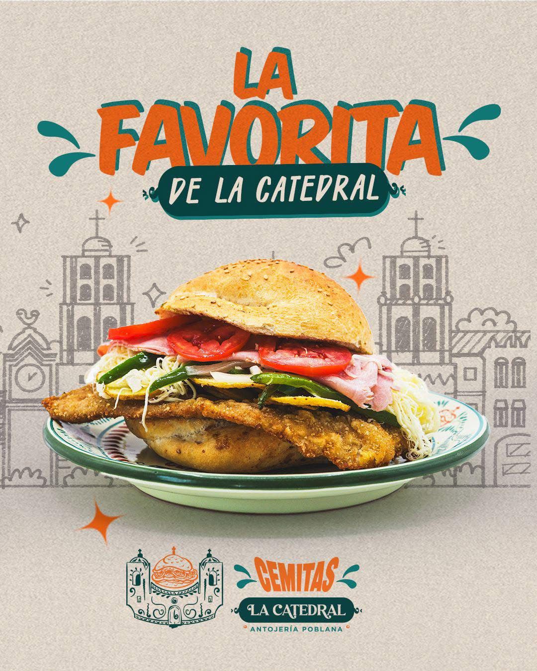 Cemitas La Catedral Antojeria Poblana