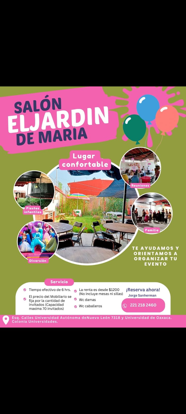 Salón El Jardín de Maria